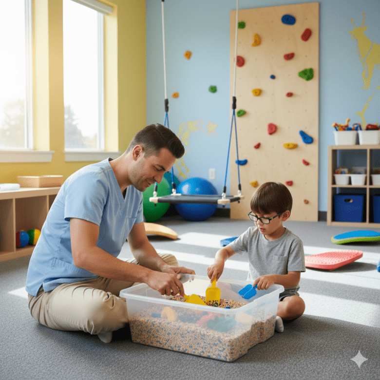 Terapia ocupacional para crianças