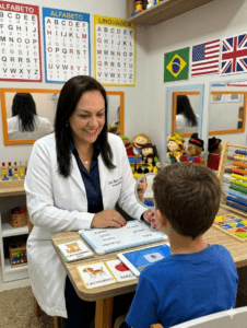 Fono que trabalha com crianças bilíngues: como apoiar o desenvolvimento da linguagem
